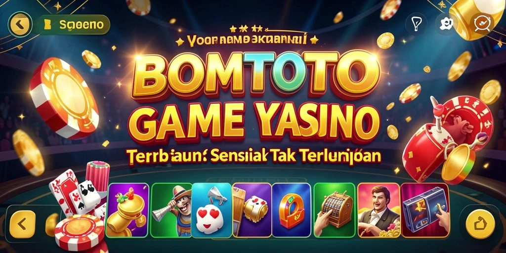 Screenshot gameplay BOMTOTO yang menunjukkan momen seru di kasino.