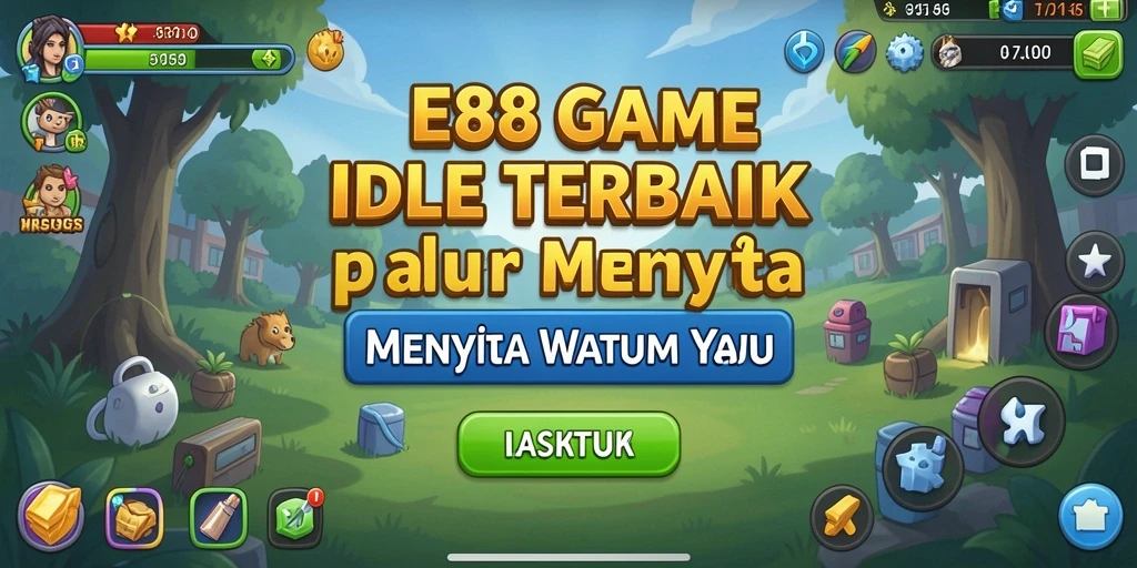 Screenshot E88 menunjukkan gameplay menawan dengan alur Idle yang menarik.
