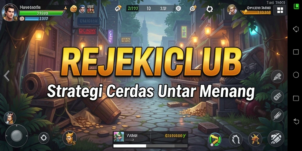 Tangkapan layar gameplay REJEKICLUB menampilkan pertempuran epik dan strategi yang menegangkan.