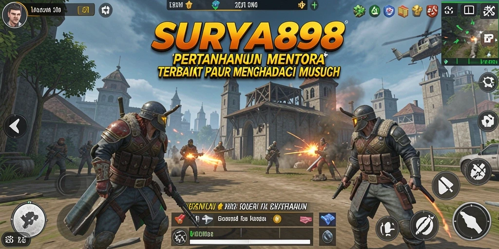 Gameplay Tower Defense yang mendebarkan dan menantang.