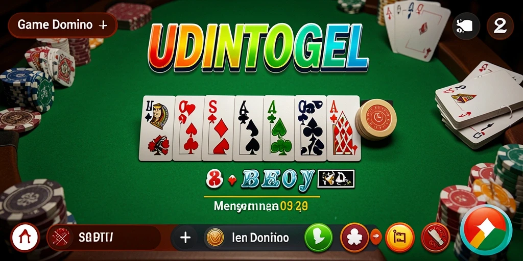 Screenshot gameplay UDINTOGEL yang menampilkan pertarungan seru.