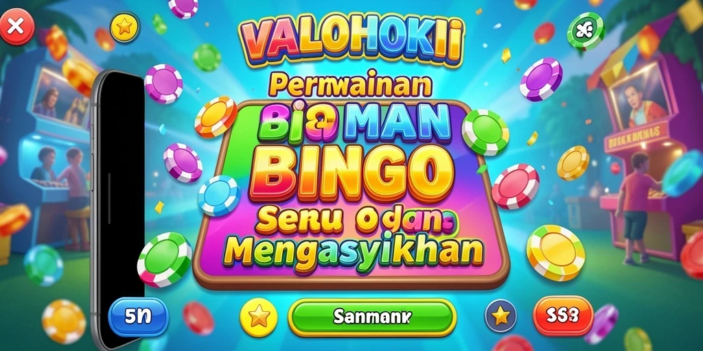 Tampilan screenshot VALOHOKI menampilkan gameplay Bingo yang seru.