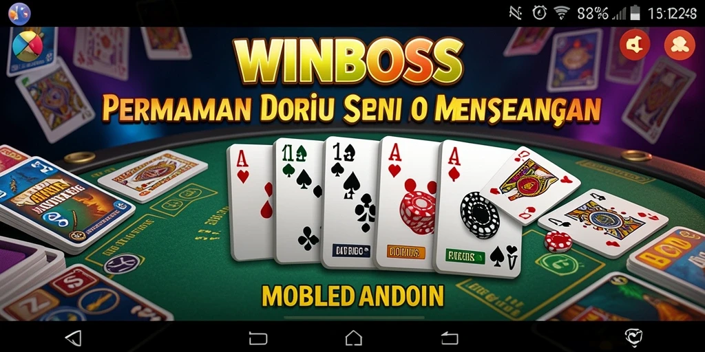 Tampilan menarik dari gameplay Domino di WINBOSS.